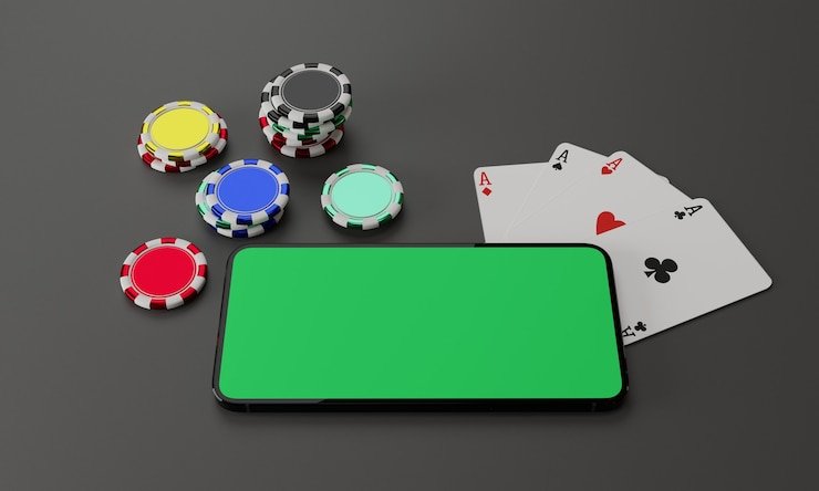 Meja roulette langsung Playtech dengan roda yang berputar dan anggaran taruhan di layar